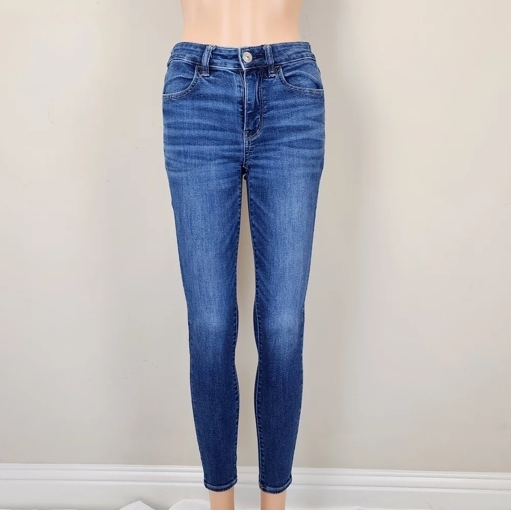 American Eagle next level stretch hi-rise jegging Jeans pants - Picture 3 of 11